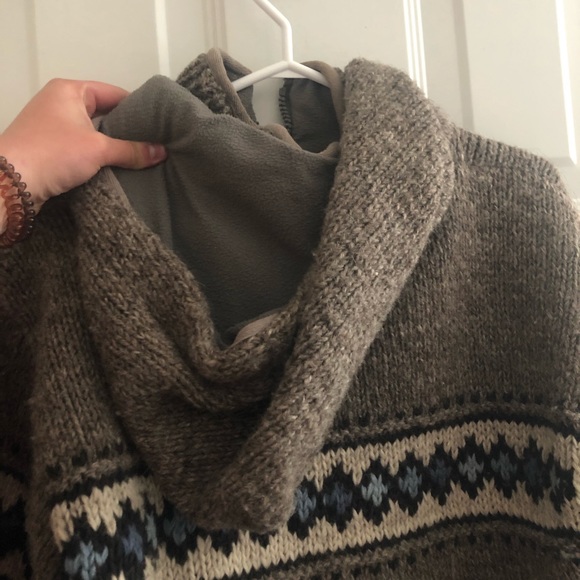 Heavy Warm Wool Laundromat Zip-Up - Picture 4 of 4